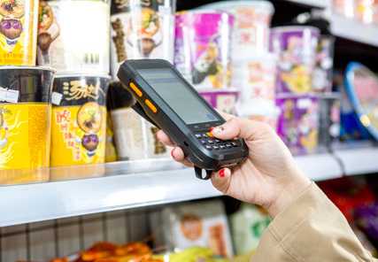銷邦無線PDA助力超市盤點，超市盤點機盤點方法