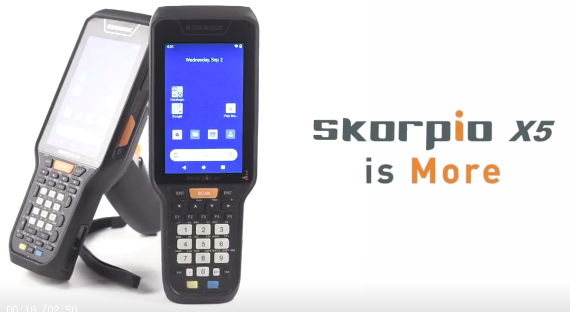 重磅來襲|Skorpio X5移動終端 - 增強可追溯性，提高生產(chǎn)力！